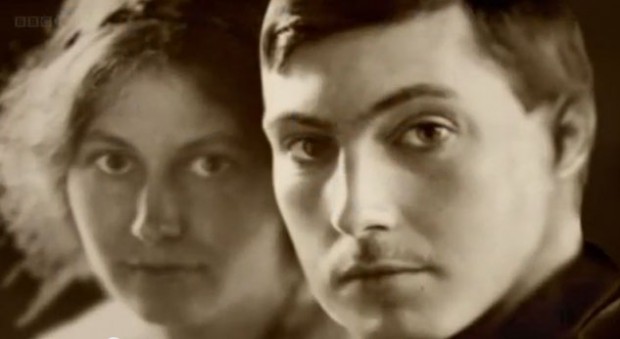 George i Ruth Mallory (fot. kadr z filmu "Wildest Dream")