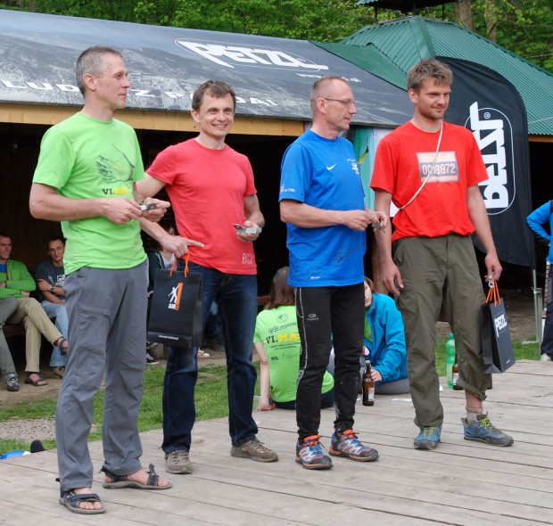 Niepełne męskie podium:  Maciej Mazur i Dariusz Bogusłowicz (2), Dariusz Gierszewski i Tomasz Taranowicz (3)