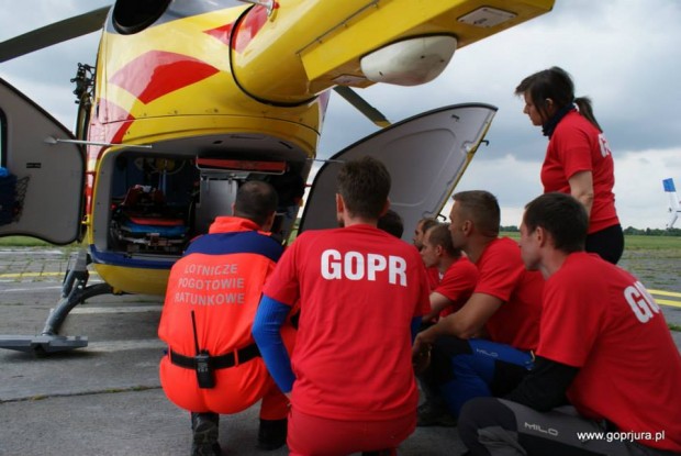 Szkolenie ratowników Jurajskiej Grupy GOPR