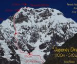 Japones Directo (1,100m, 5.10a, WI6), Nevado Ausangate (6384 m), fot. IG Yudai Suzuki