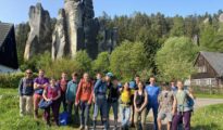 Zgrupowanie szkoleniowe Grupy Młodzieżowej PZA w czeskich piaskowcach, maj 2023 (źródło PZA)